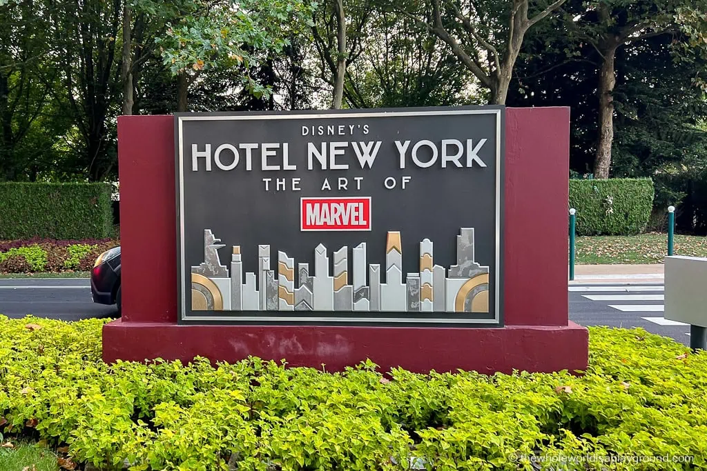 Hotel New York The Art of Marvel Disneyland Paris