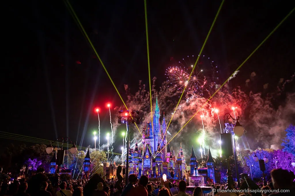 Magic Kingdom Fireworks Dessert Party Disney World