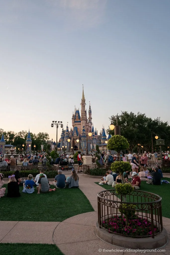 Magic Kingdom Fireworks Dessert Party Disney World