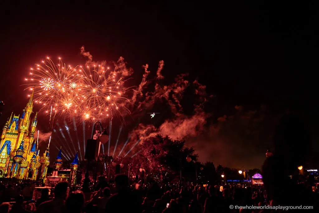 Magic Kingdom Fireworks Dessert Party Disney World