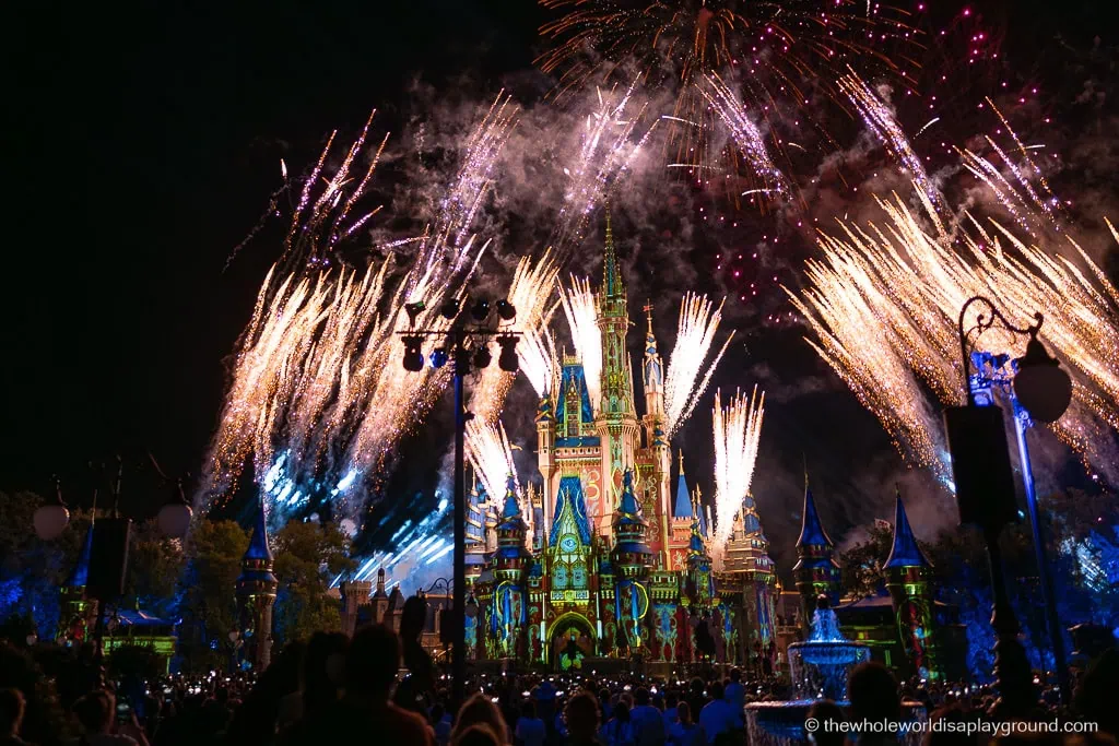Magic Kingdom Fireworks Dessert Party Disney World