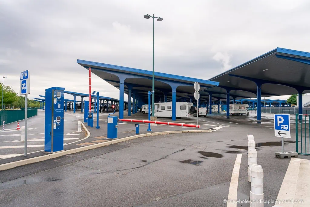 Overnight Motorhome Parking at Disneyland Paris