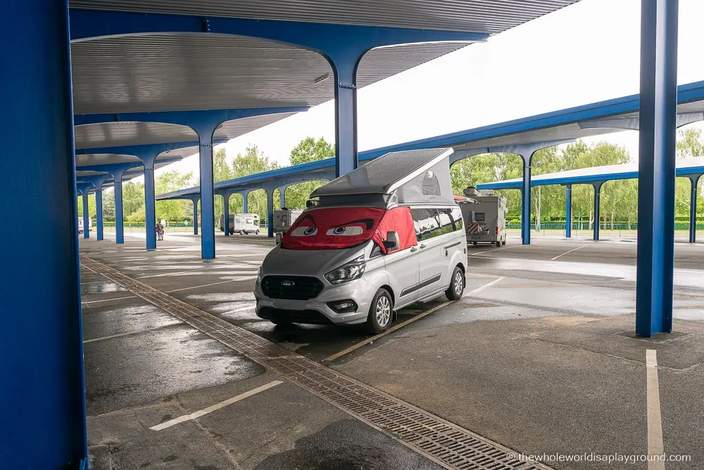 Overnight Motorhome Parking at Disneyland Paris
