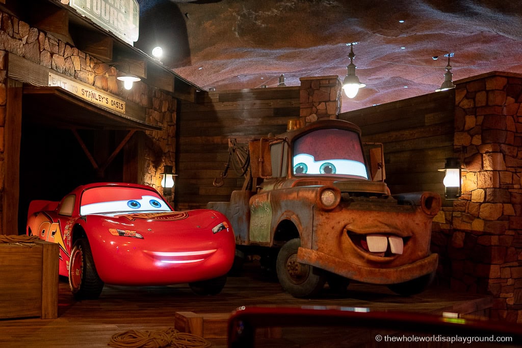Radiator Springs Racers, Disney California Adventure (with Rope Drop