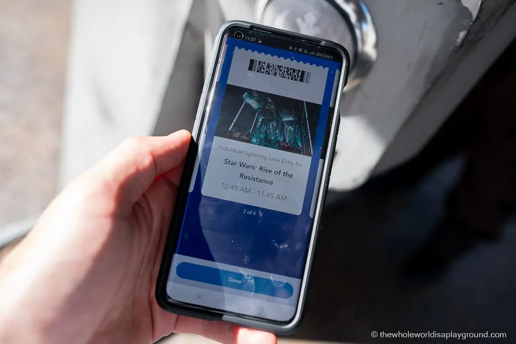 Star Wars Rise of the Resistance Rope Drop Disneyland California