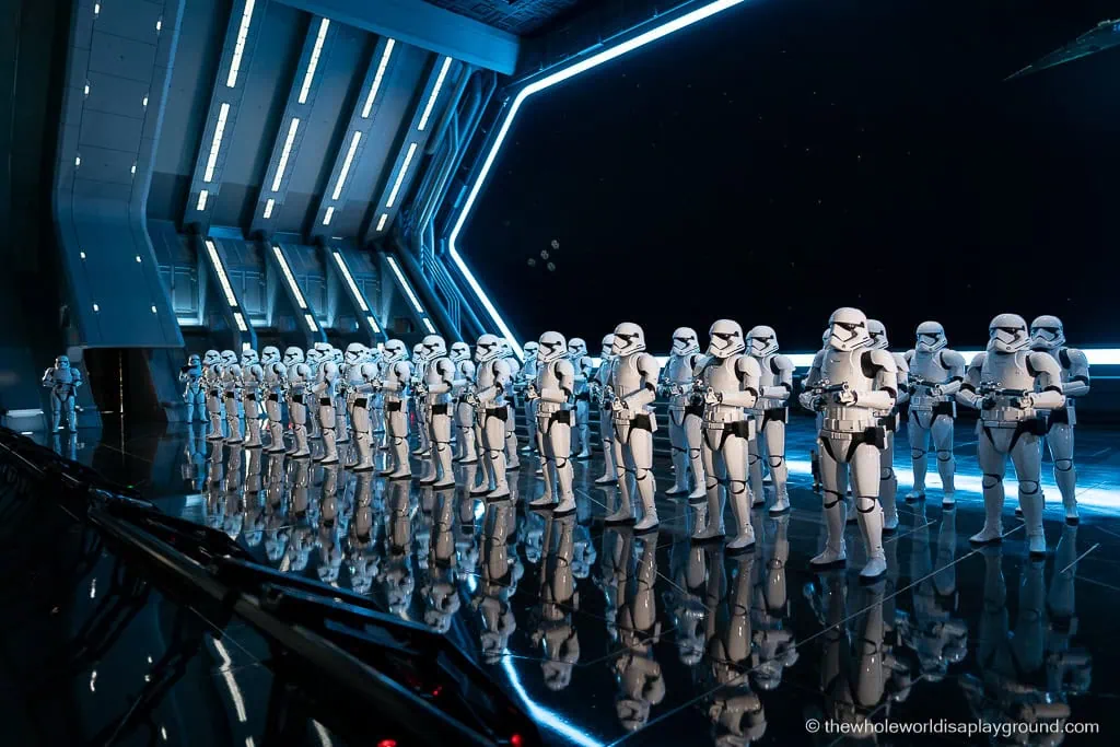 Star Wars Rise of the Resistance Rope Drop Disneyland California