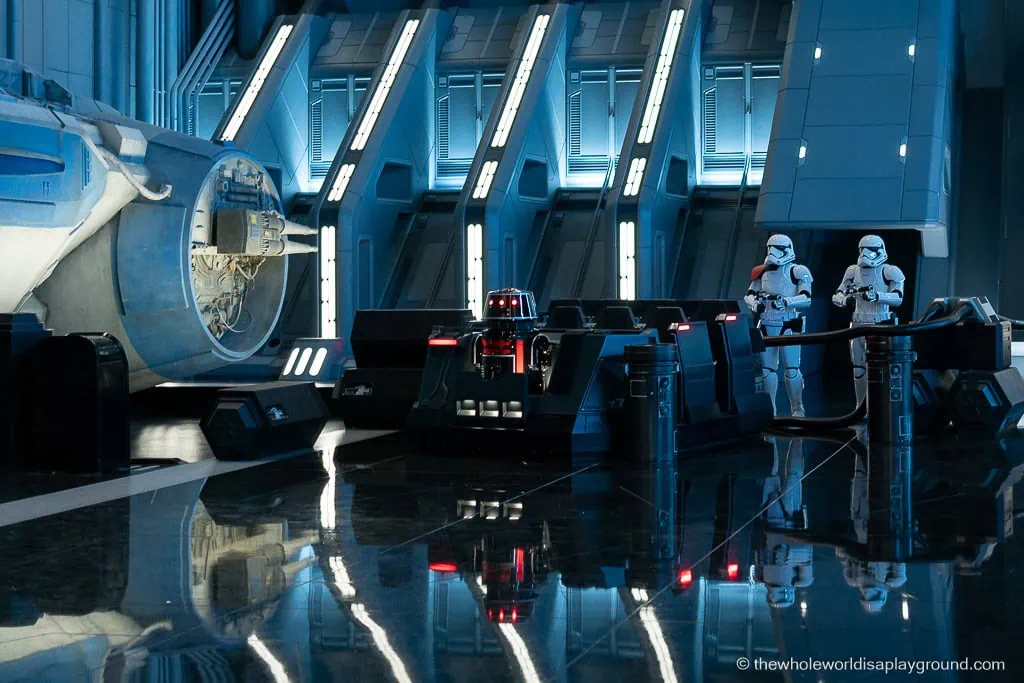 Star Wars Rise of the Resistance Rope Drop Disneyland California