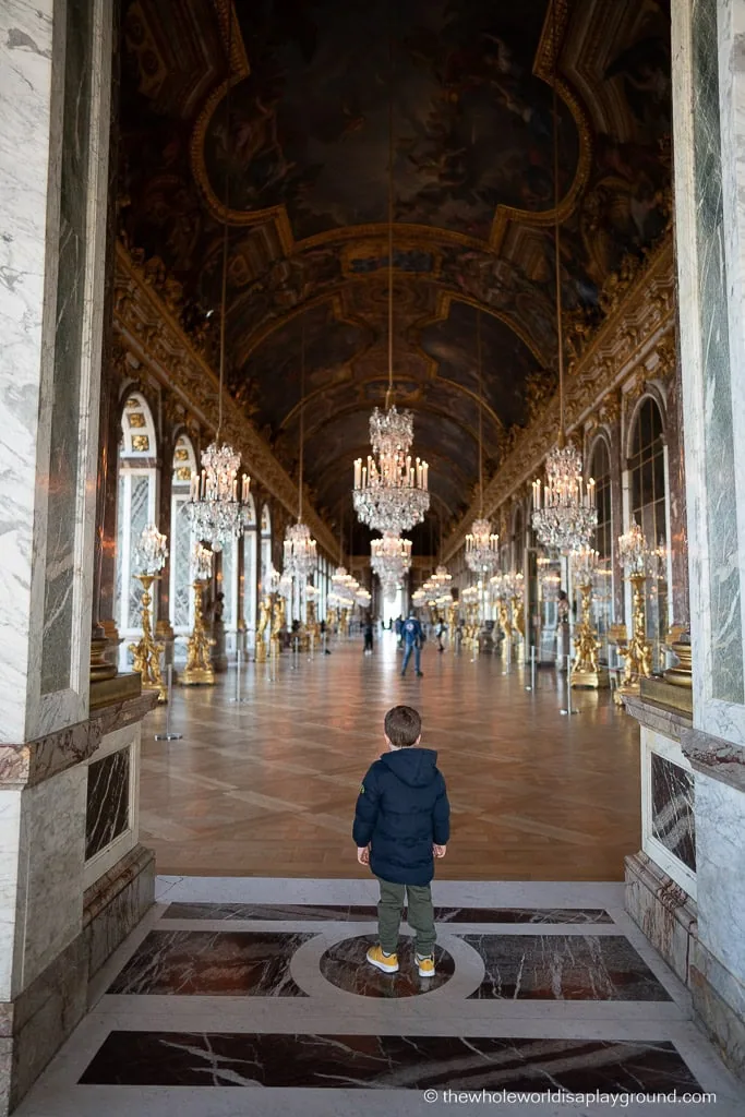 Hall of Mirrors at the Palace at Versailles