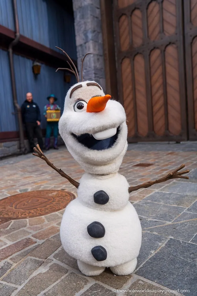 Olaf in Disney Adventure World
